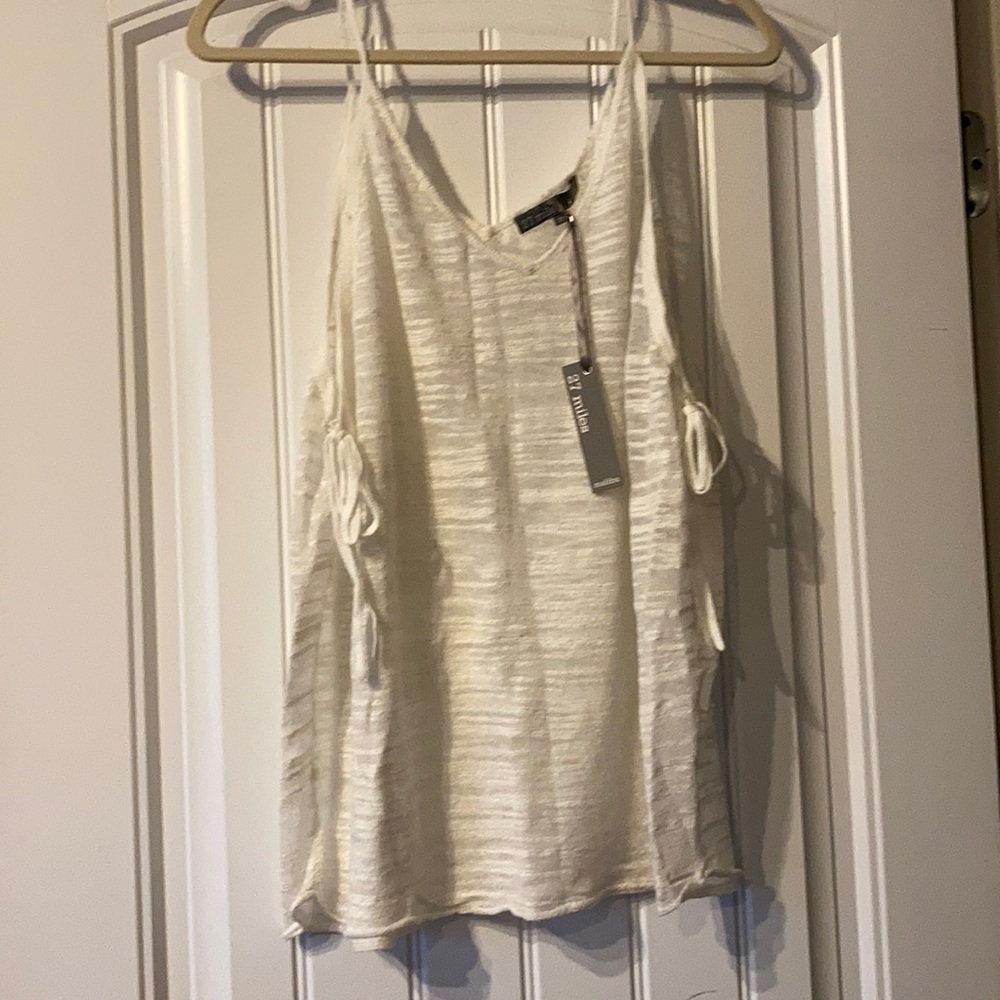 27 MILES MALIBU ruched side tank